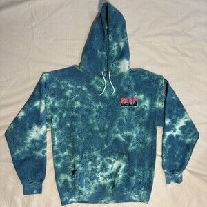 Bowery Supply Death Valley Arizona Tie Dye Hoodie Sweatshirt Size L
